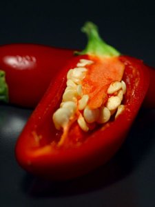 A Chilli ready for the pan