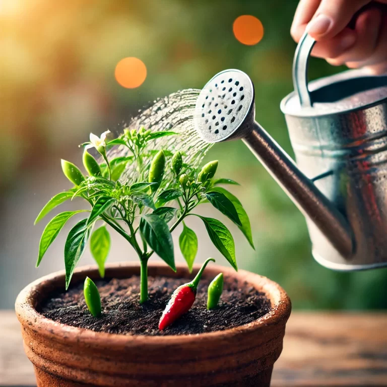 How to Water Chilli Plants