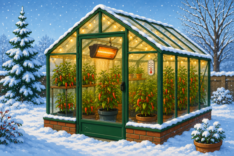 Best Greenhouse Heater for OverWintering Chillies
